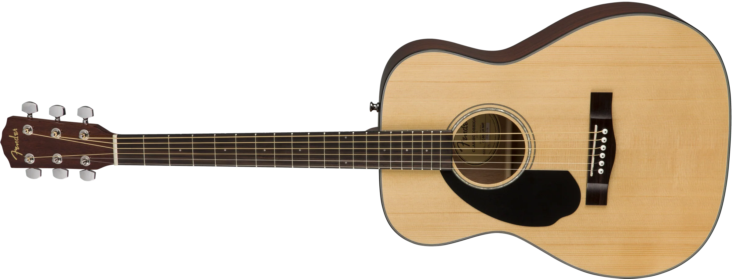 Fender CC-60S Acoustic Concert Left Handed, Walnut Fingerboard, Natural - Image 2