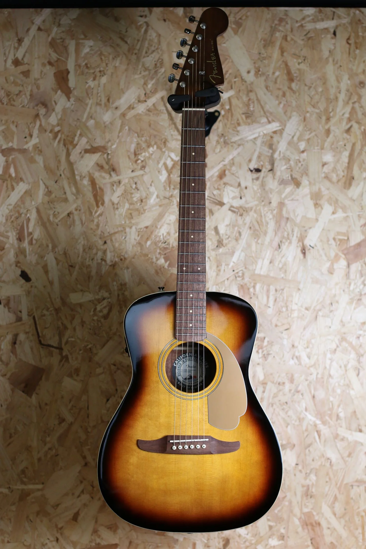 Fender Electro Acoustic - Malibu Player, Walnut Fingerboard, Sunburst w/Gigbag - Pre-Owned - Image 3