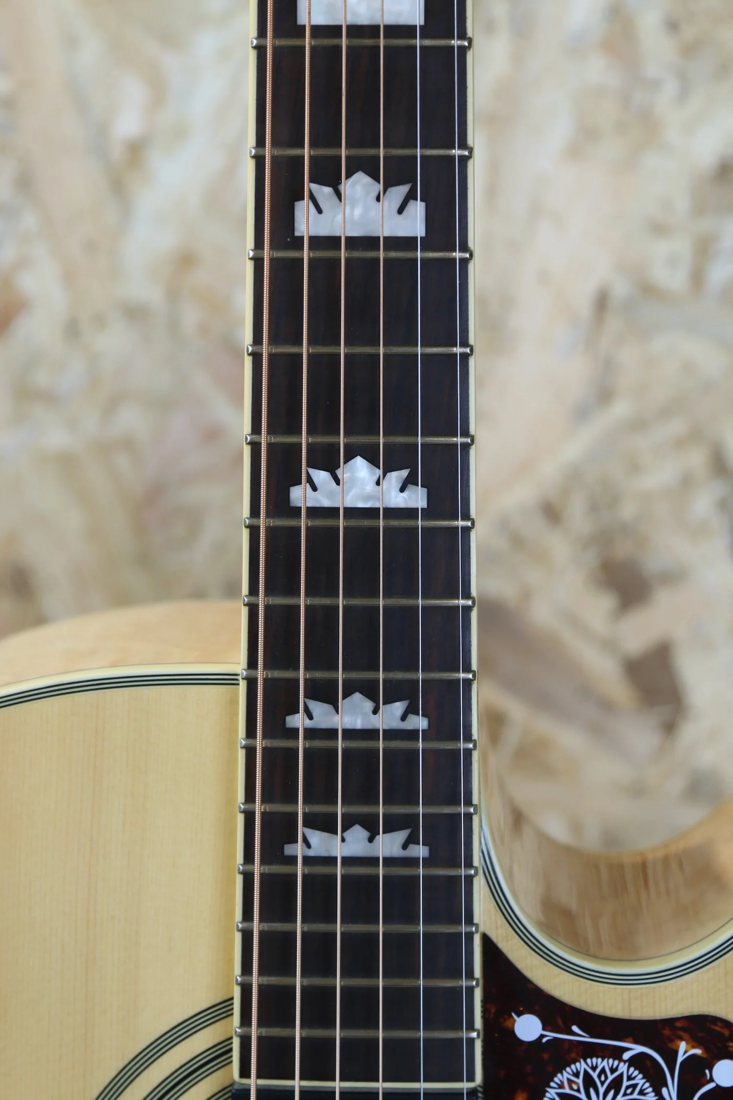 2013 Epiphone EJ200CE Jumbo Electro Acoustic Cutaway in Natural - Pre-Owned - Image 20