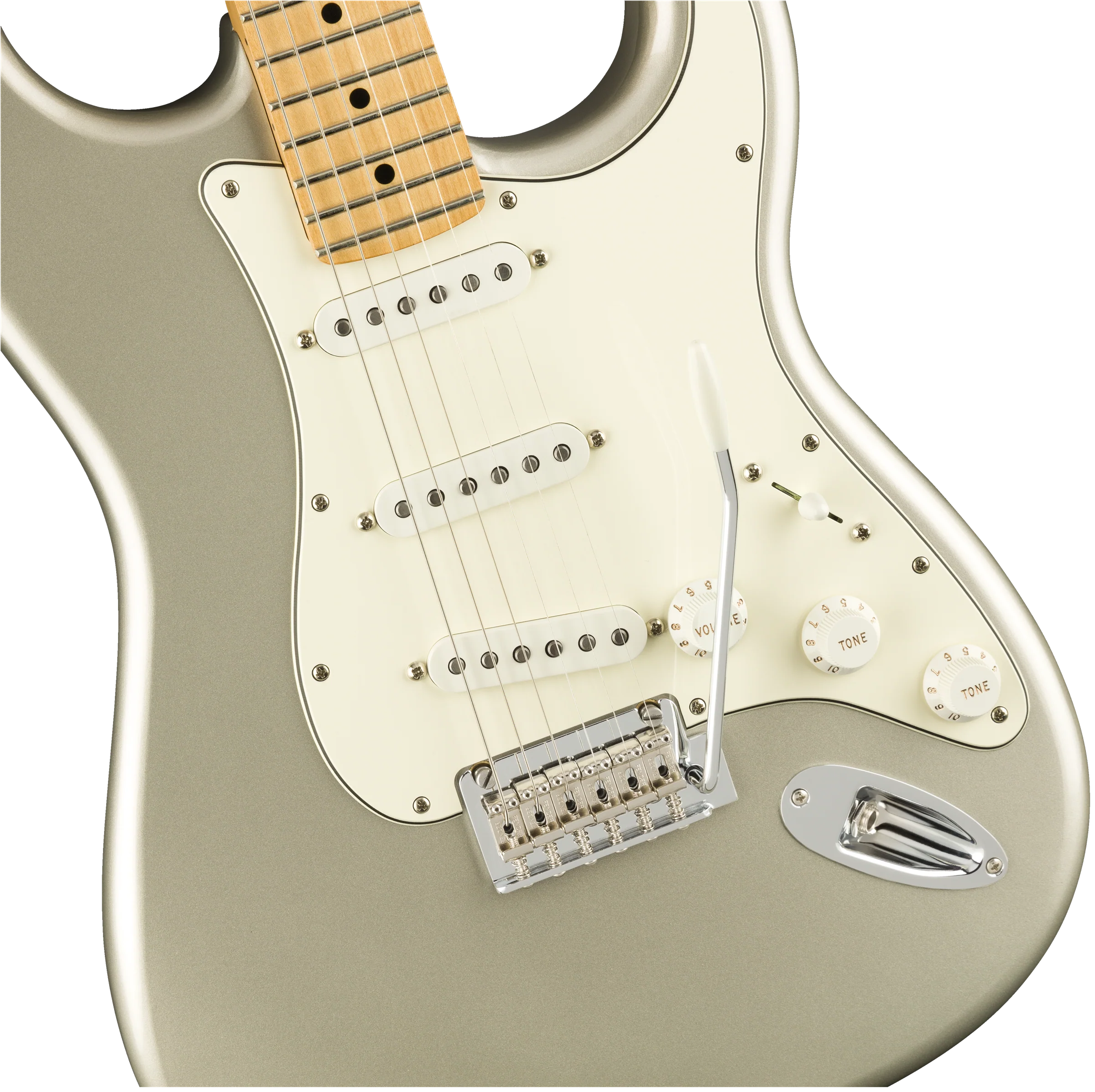 Fender Limited Edition Player Stratocaster®, Maple Fingerboard, Inca Silver - Image 5