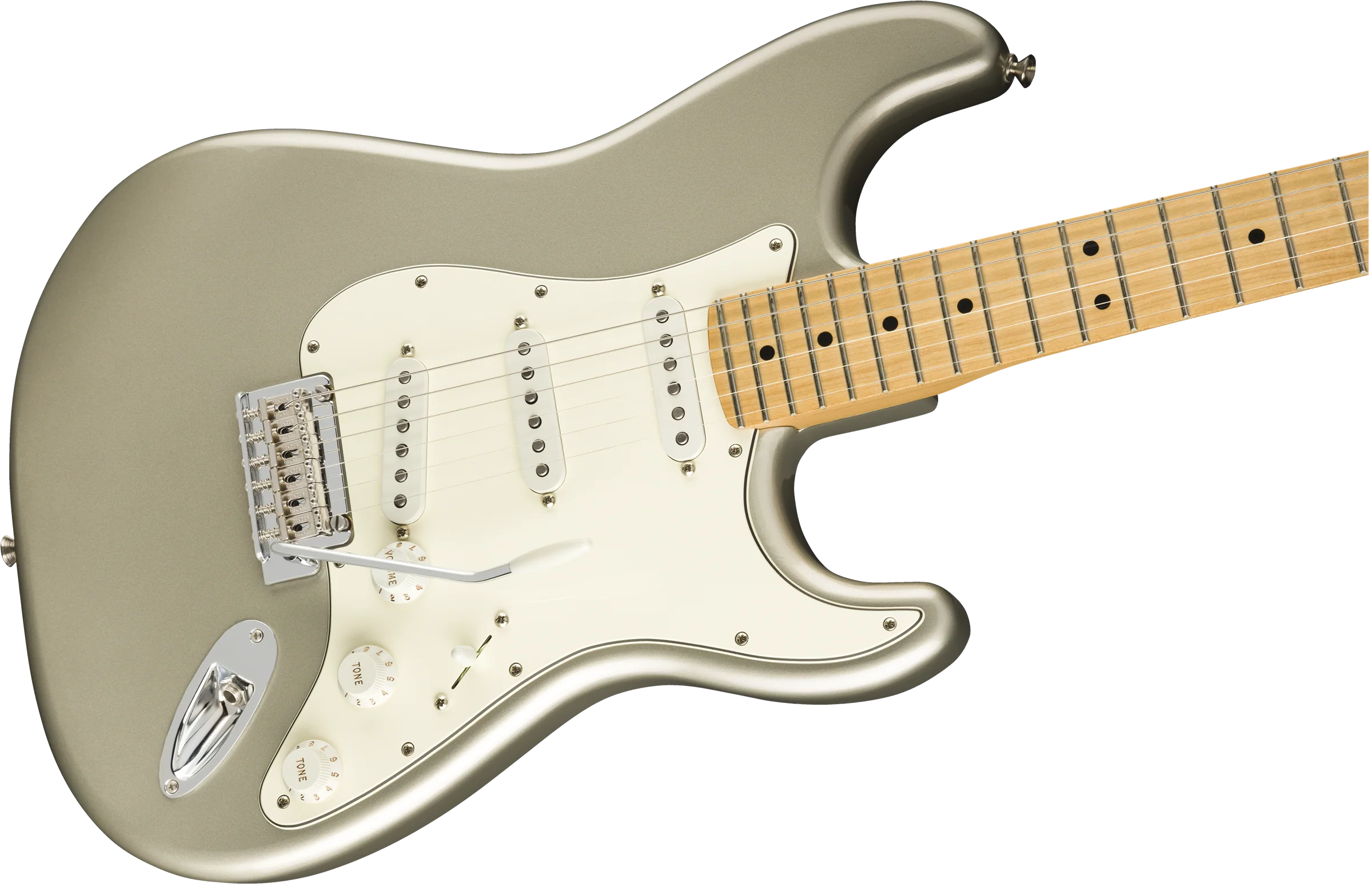 Fender Limited Edition Player Stratocaster®, Maple Fingerboard, Inca Silver - Image 6