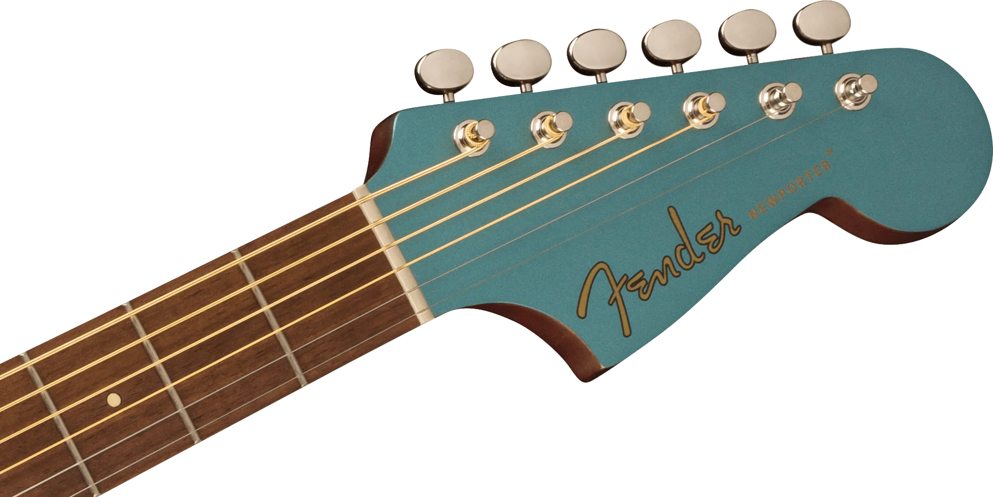 Fender Newporter Player, Walnut Fingerboard, Black Pickguard, Tidepool - Image 5