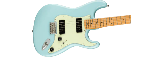 Fender Noventa Stratocaster®, Maple Fingerboard, Daphne Blue - Image 4