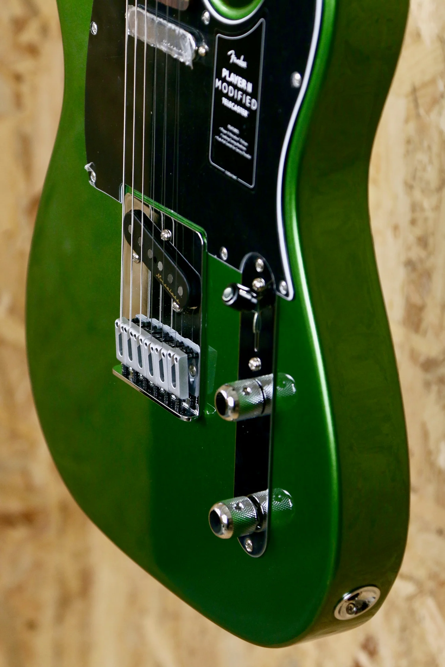B-Stock - Fender Player II Modified Telecaster®, Rosewood Fingerboard, Harvest Green Metallic w/Fender Gigbag - Image 3