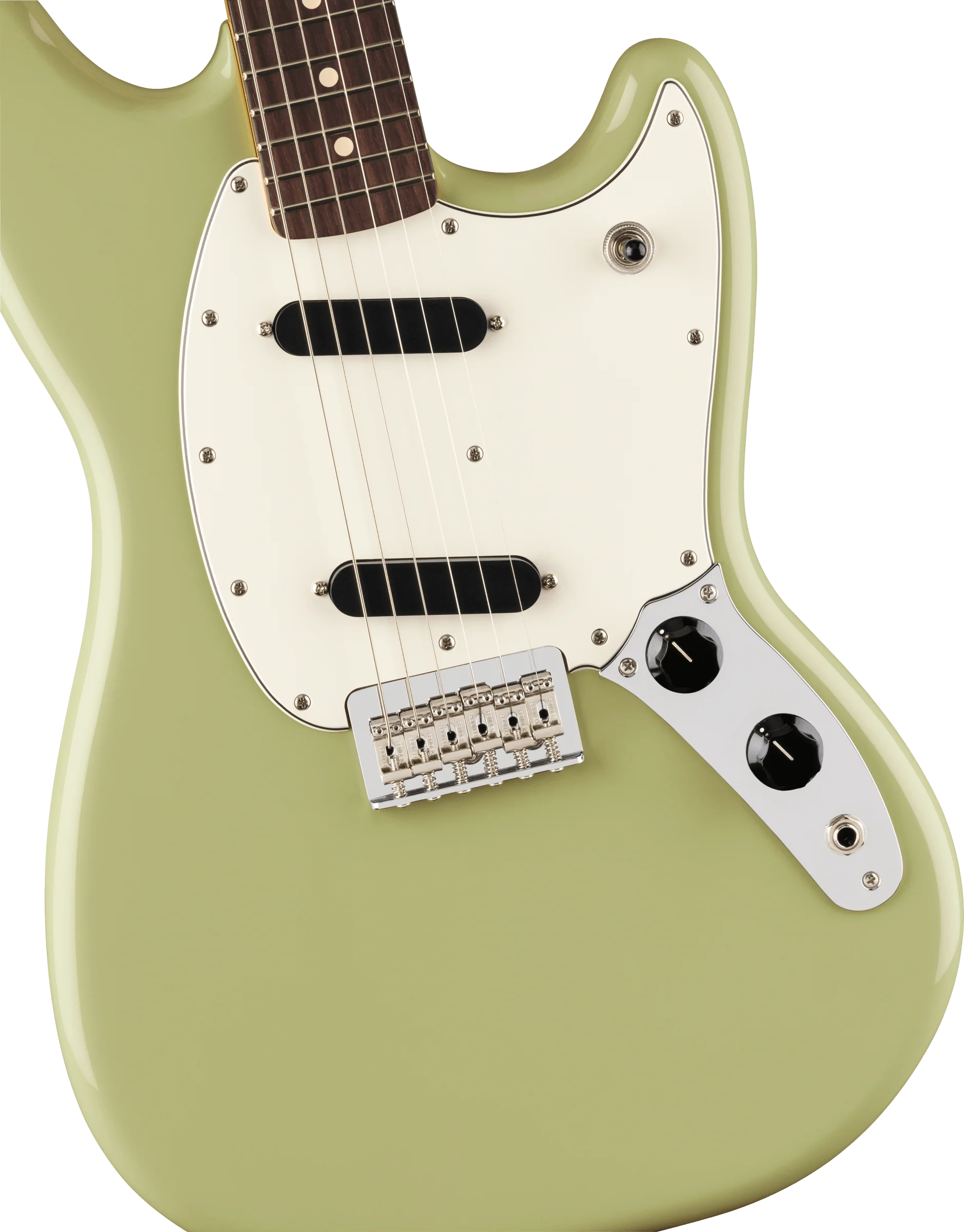 Fender Player II Mustang®, Rosewood Fingerboard, Birch Green - Image 3