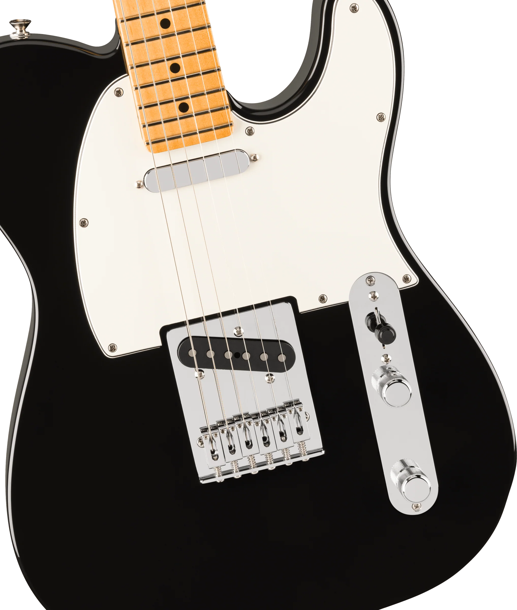 Fender Player II Telecaster®, Maple Fingerboard, Black - Image 3
