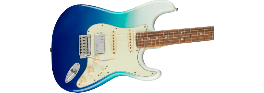 Fender Player Plus Stratocaster® HSS, Pau Ferro Fingerboard, Belair Blue - Image 6