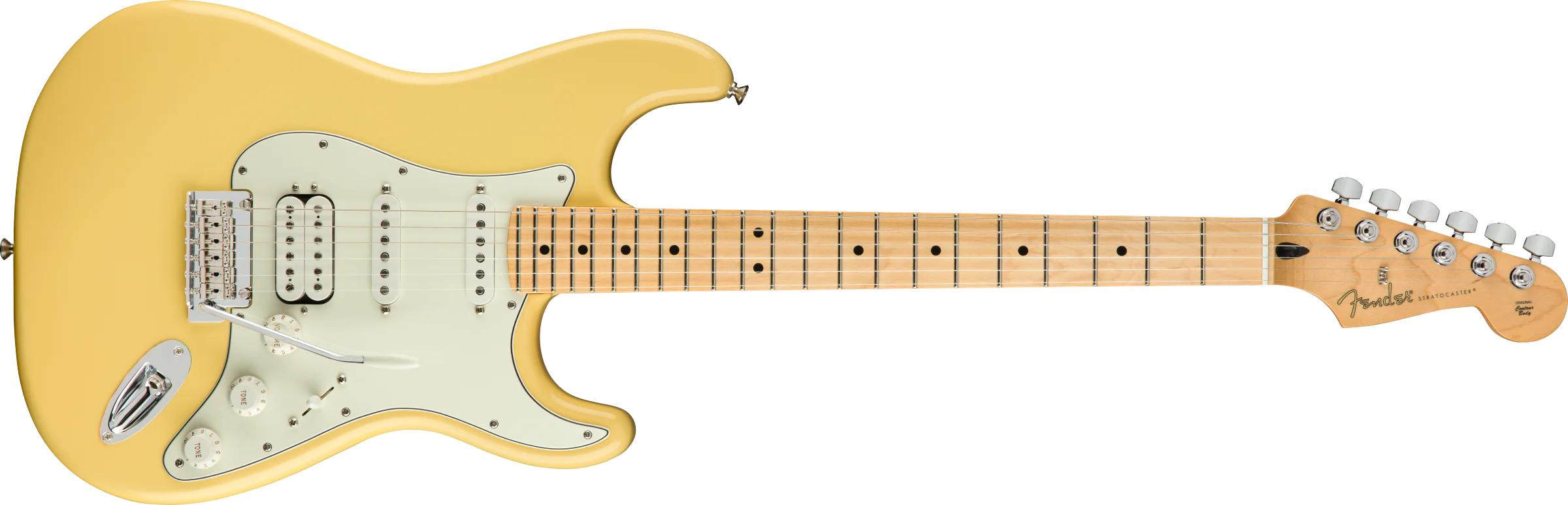 Fender Player Stratocaster® HSS, Maple Fingerboard, Buttercream - Image 3