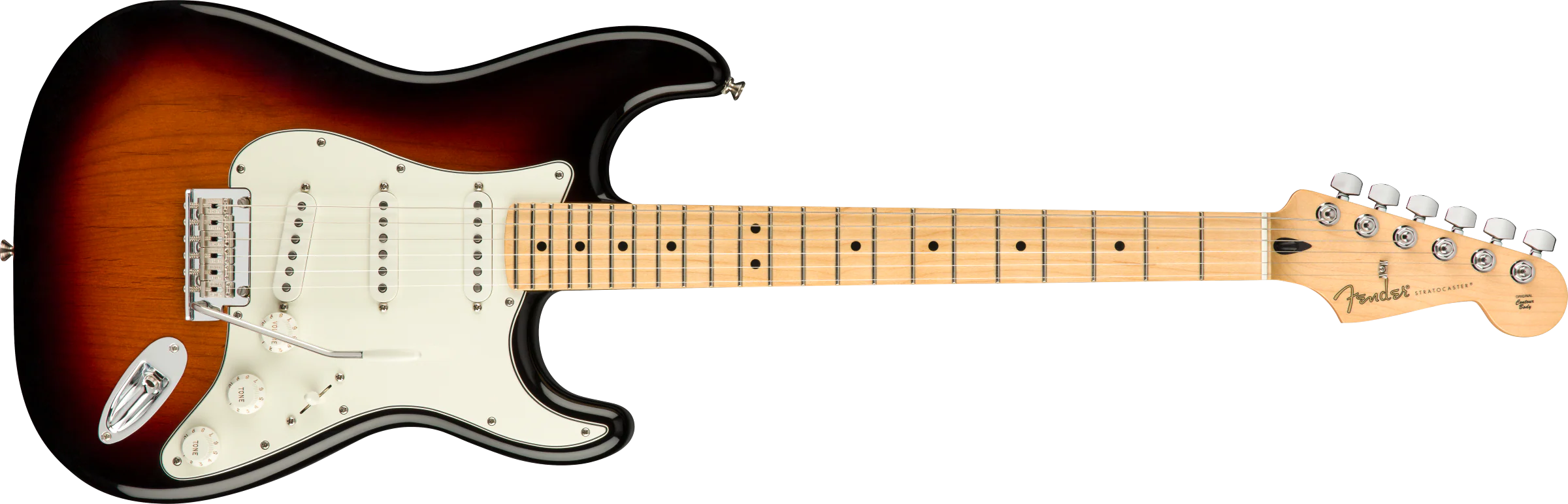 Fender Player Stratocaster®, Maple Fingerboard, 3-Color Sunburst