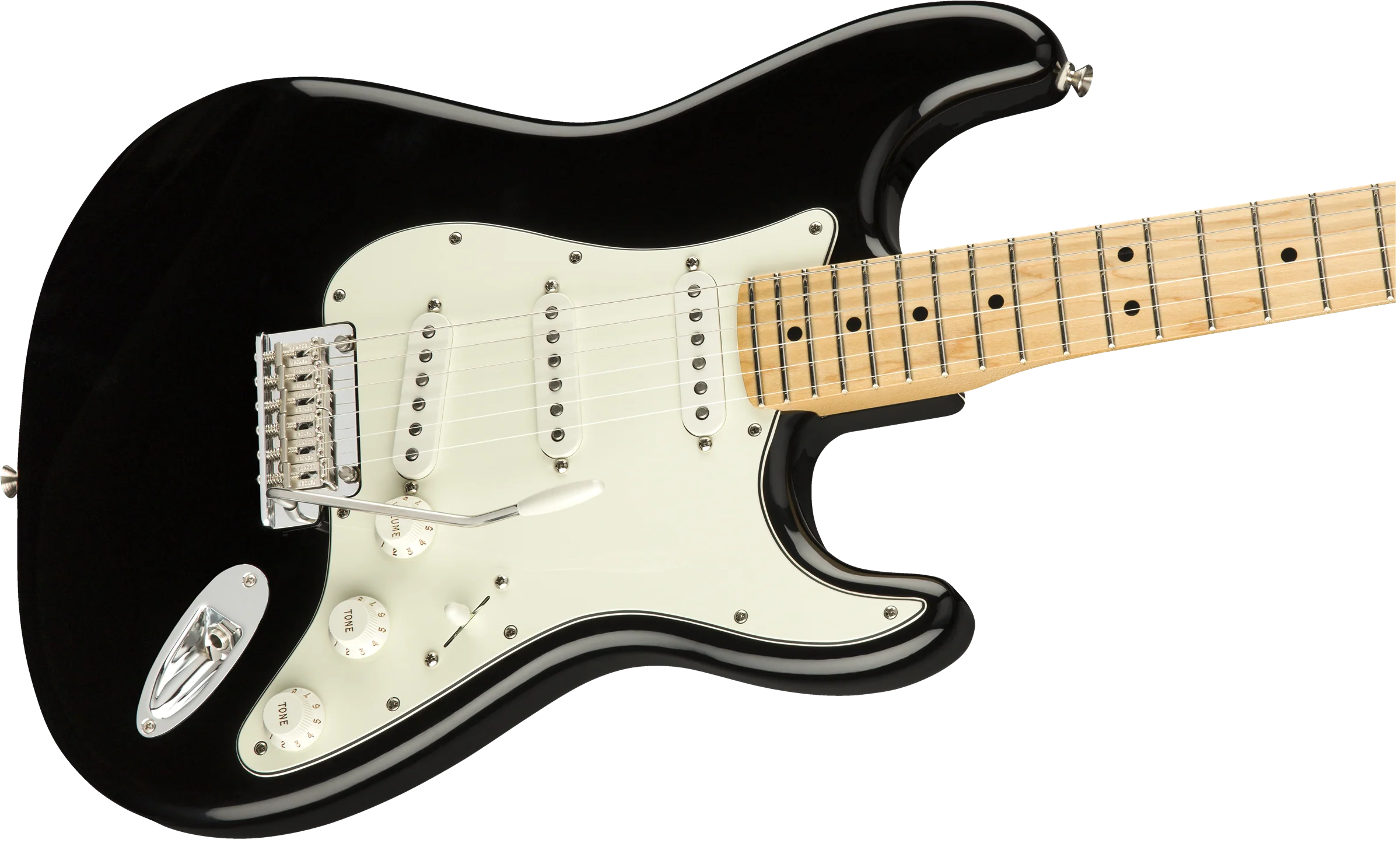 Fender Player Stratocaster® w/Maple Fingerboard - Black - Image 5