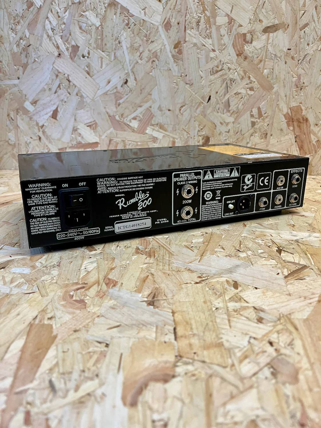 Fender Rumble 200W Bass Amplifier Head - Pre-owned - Image 4