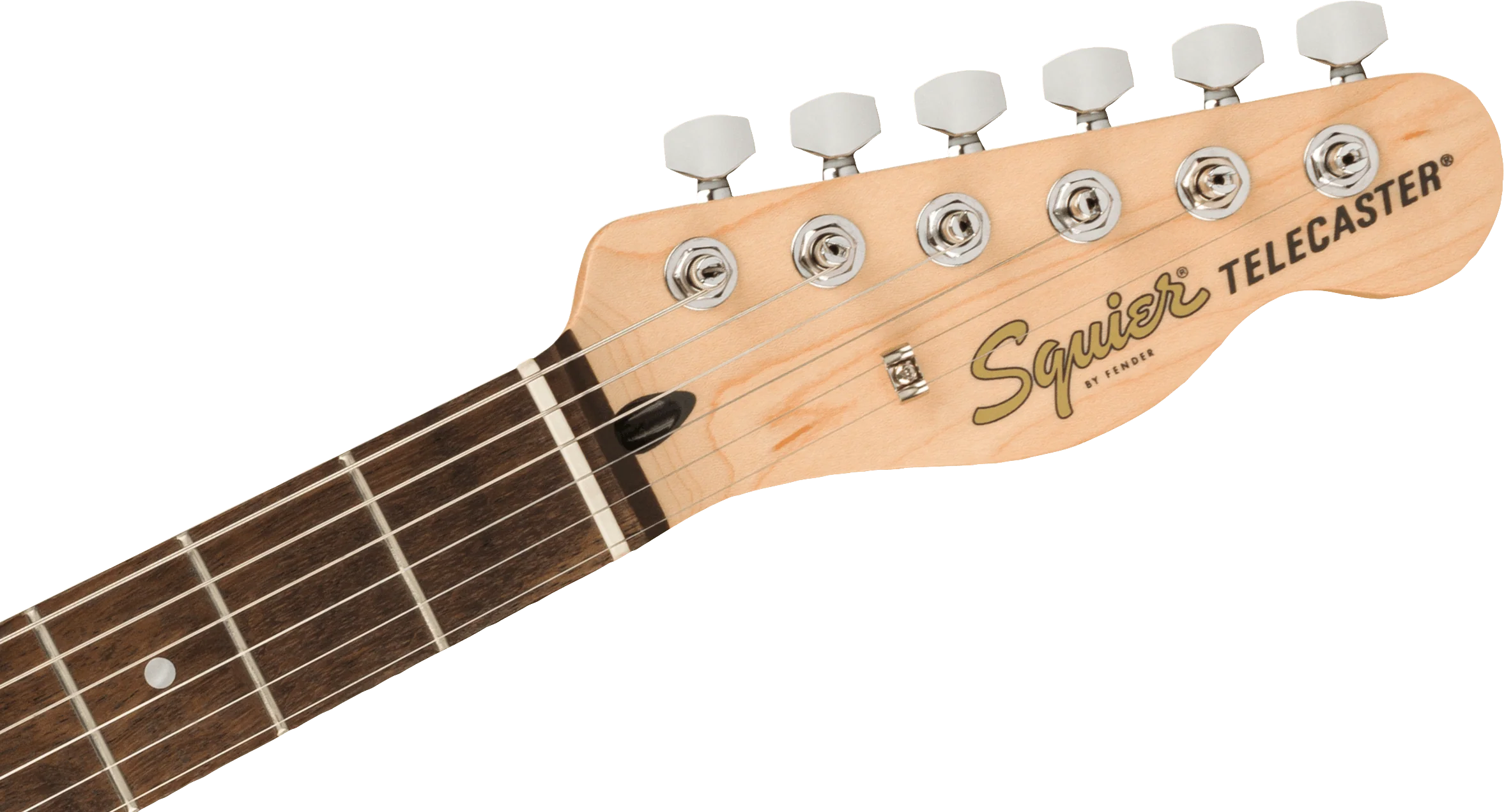 Fender Squier Affinity Series™ Telecaster®, Laurel Fingerboard, White Pickguard, Lake Placid Blue - Image 6