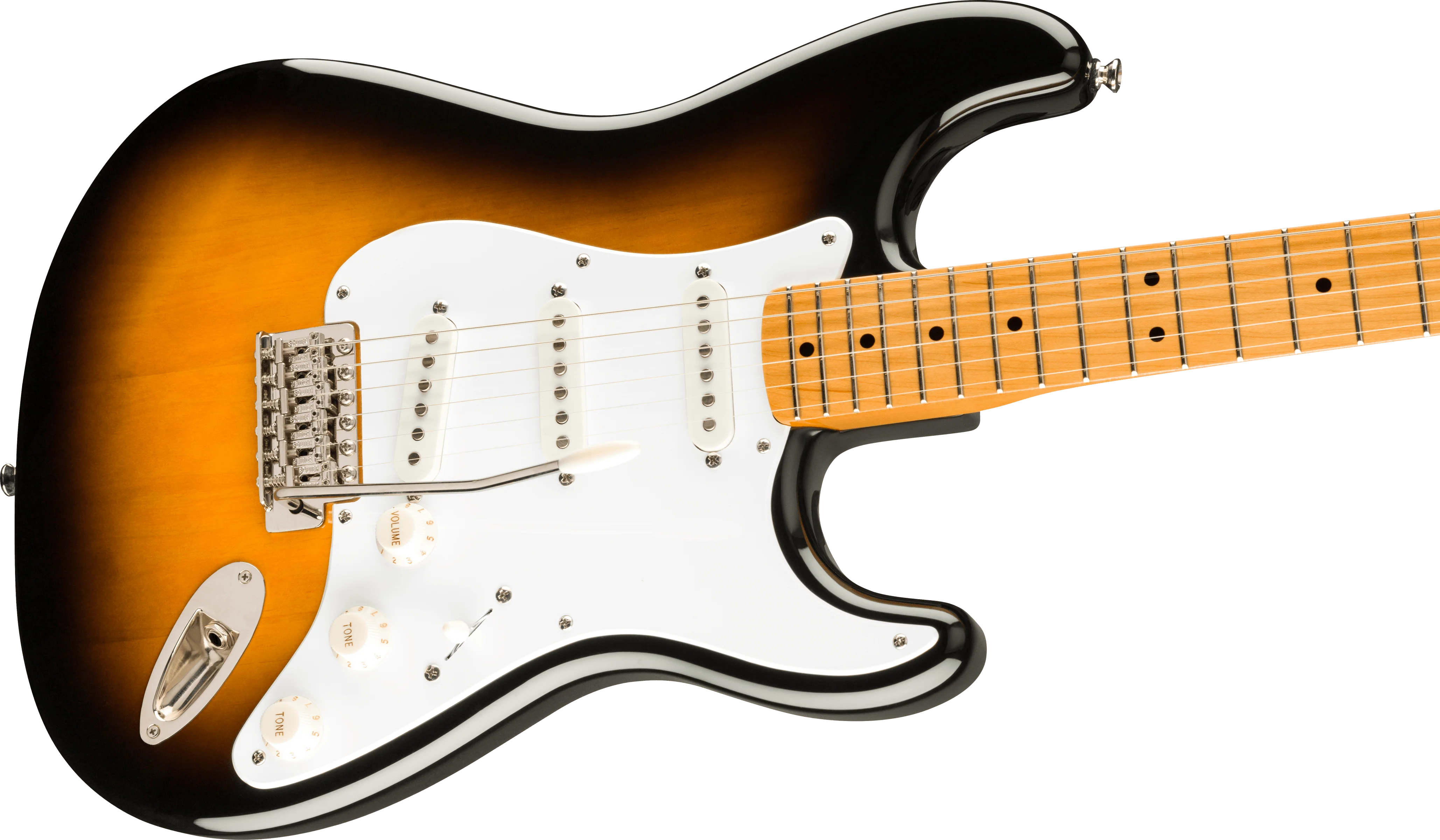 Fender Squier Classic Vibe '50s Stratocaster®, Maple Fingerboard, 2-Colour Sunburst - Image 4