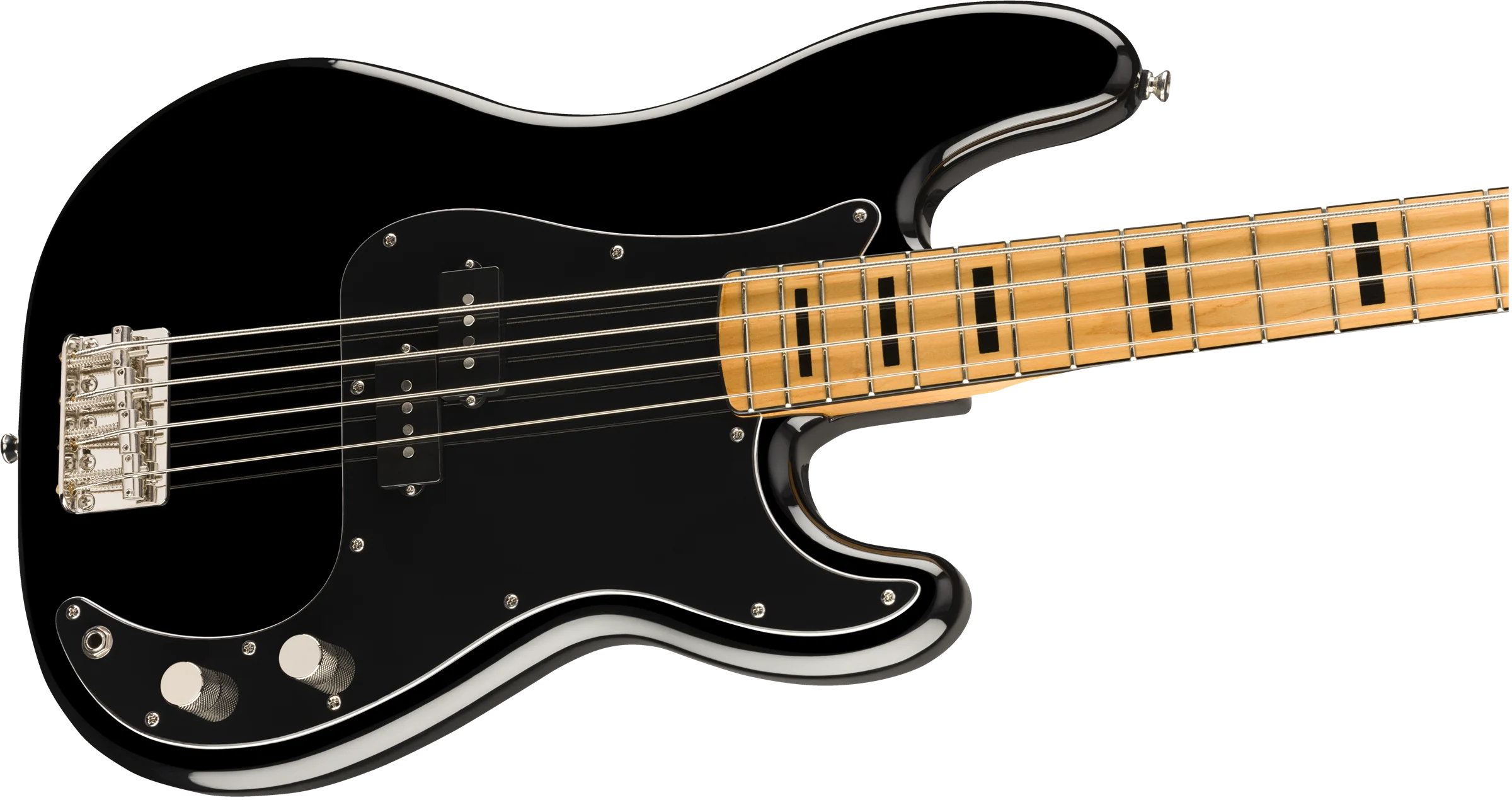 Fender Squier Classic Vibe '70s Precision Bass®, Maple Fingerboard, Black - Image 3