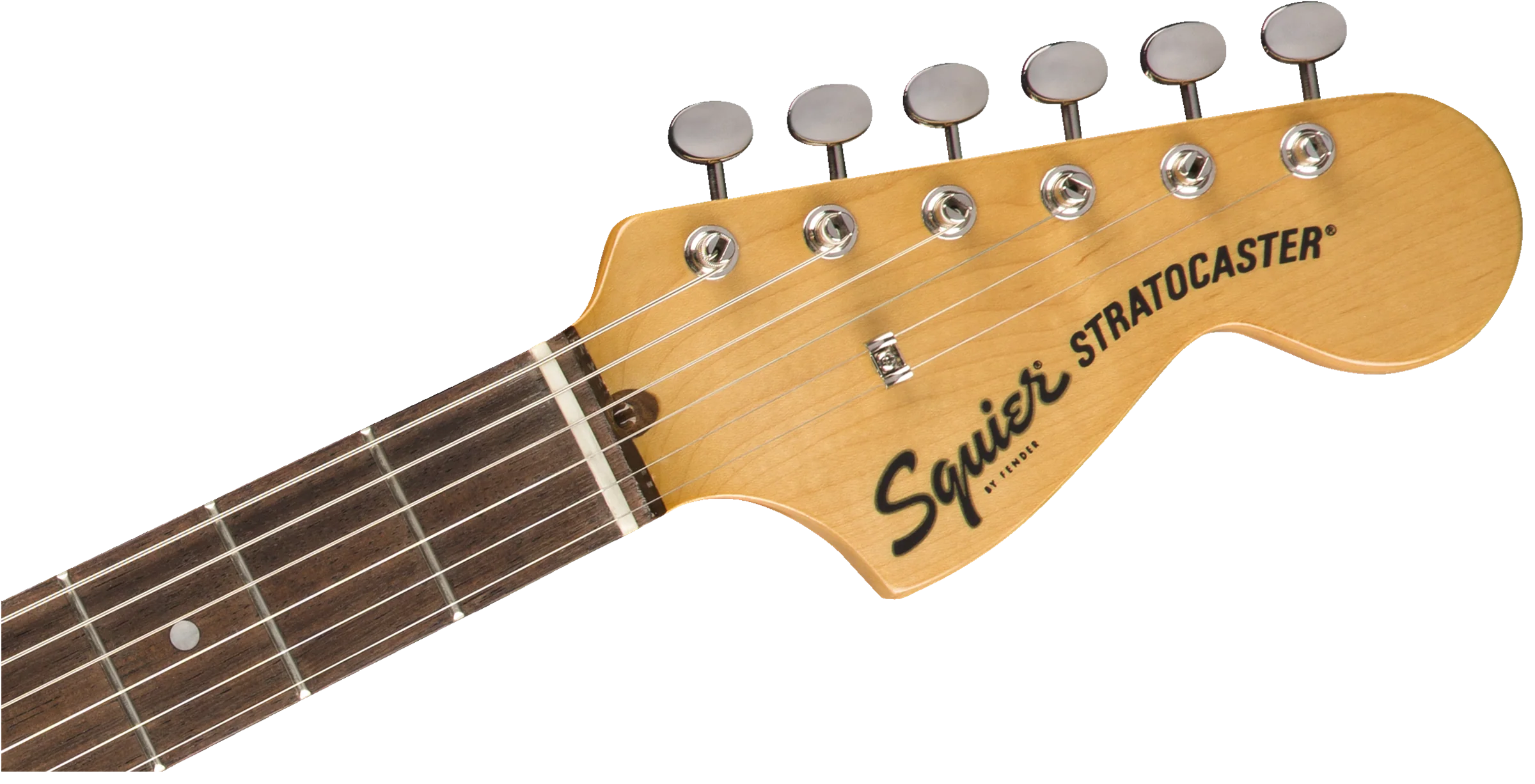 Fender Squier Classic Vibe '70s Stratocaster® HSS, Laurel Fingerboard, Walnut - Image 4