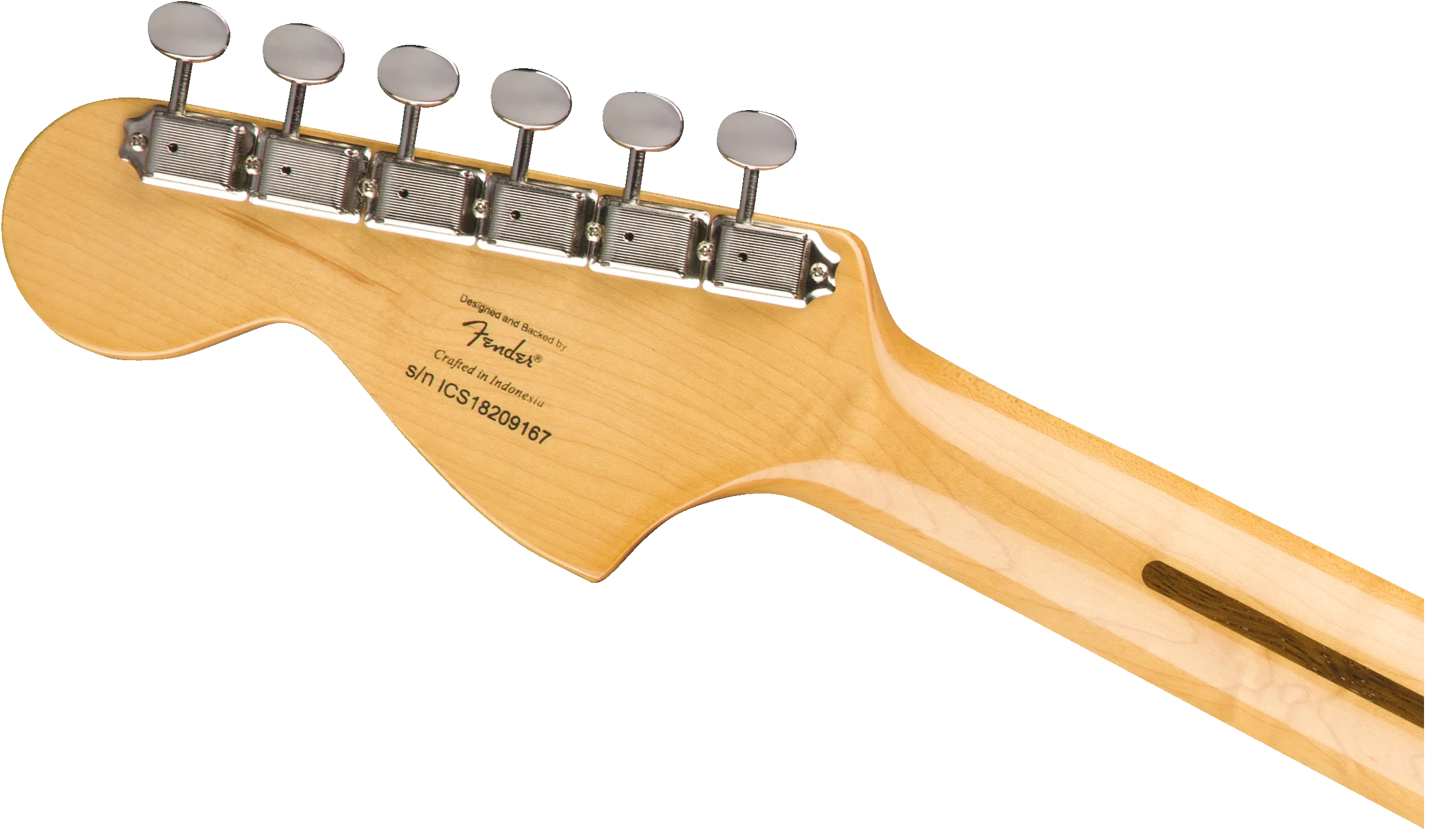 Fender Squier Classic Vibe '70s Stratocaster® HSS, Laurel Fingerboard, Walnut - Image 5