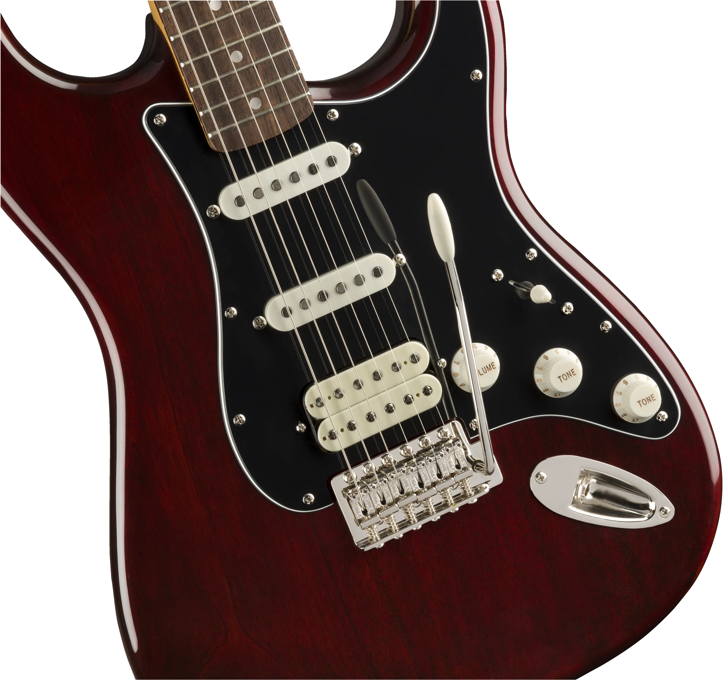 Fender Squier Classic Vibe '70s Stratocaster® HSS, Laurel Fingerboard, Walnut - Image 6