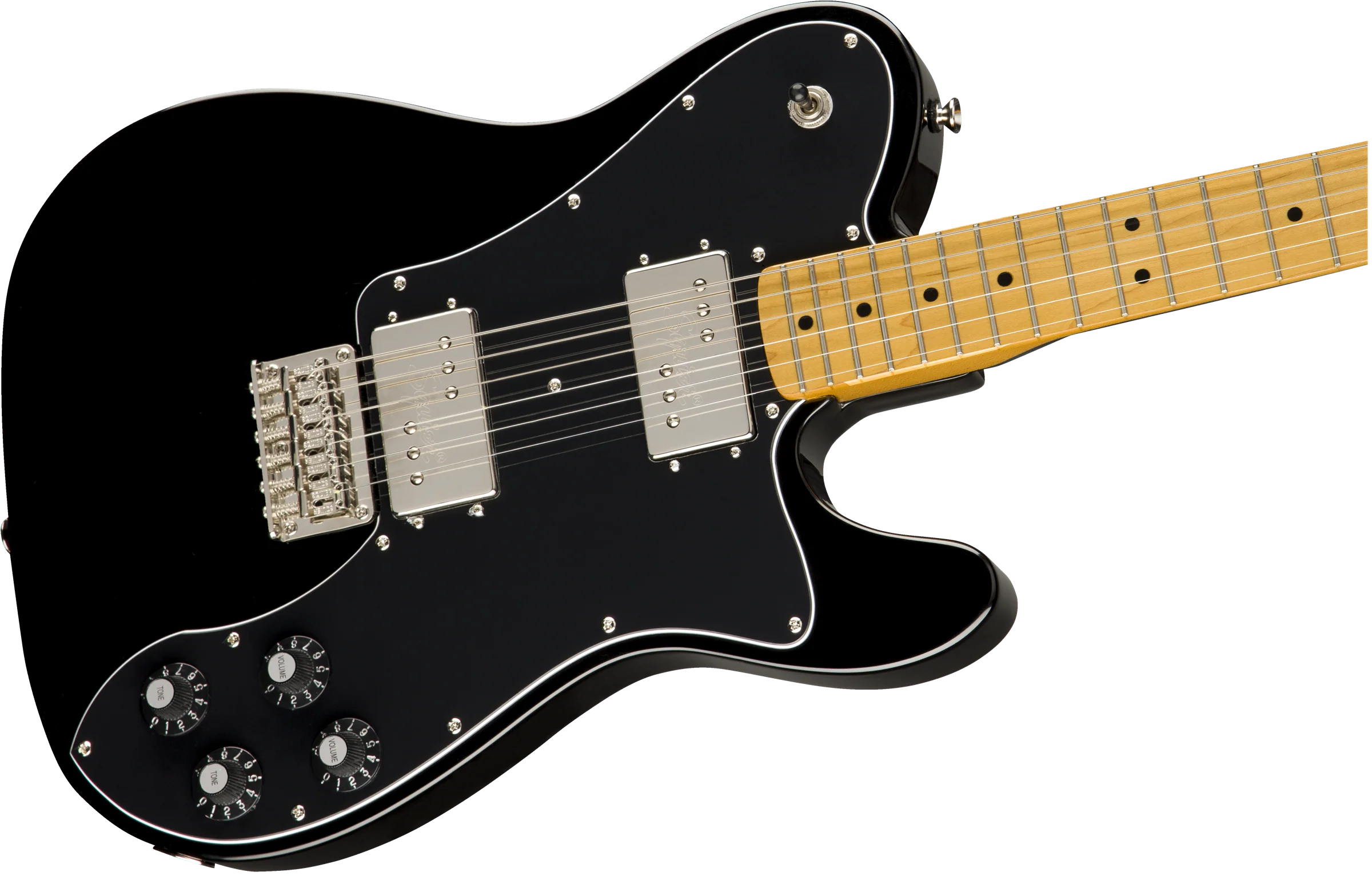 Fender Squier Classic Vibe '70s Telecaster® Deluxe, Maple Fingerboard, Black - Image 3