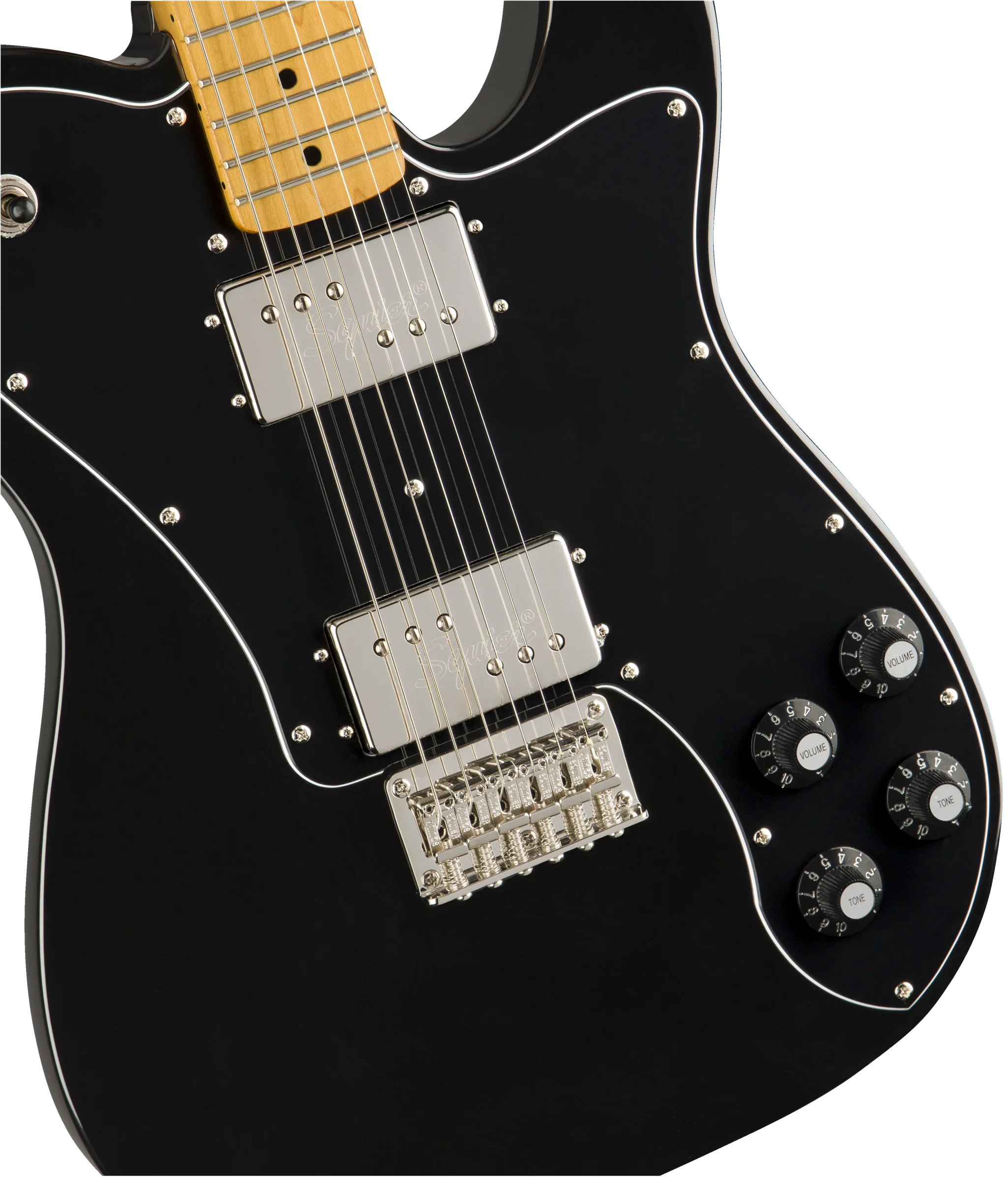 Fender Squier Classic Vibe '70s Telecaster® Deluxe, Maple Fingerboard, Black - Image 4