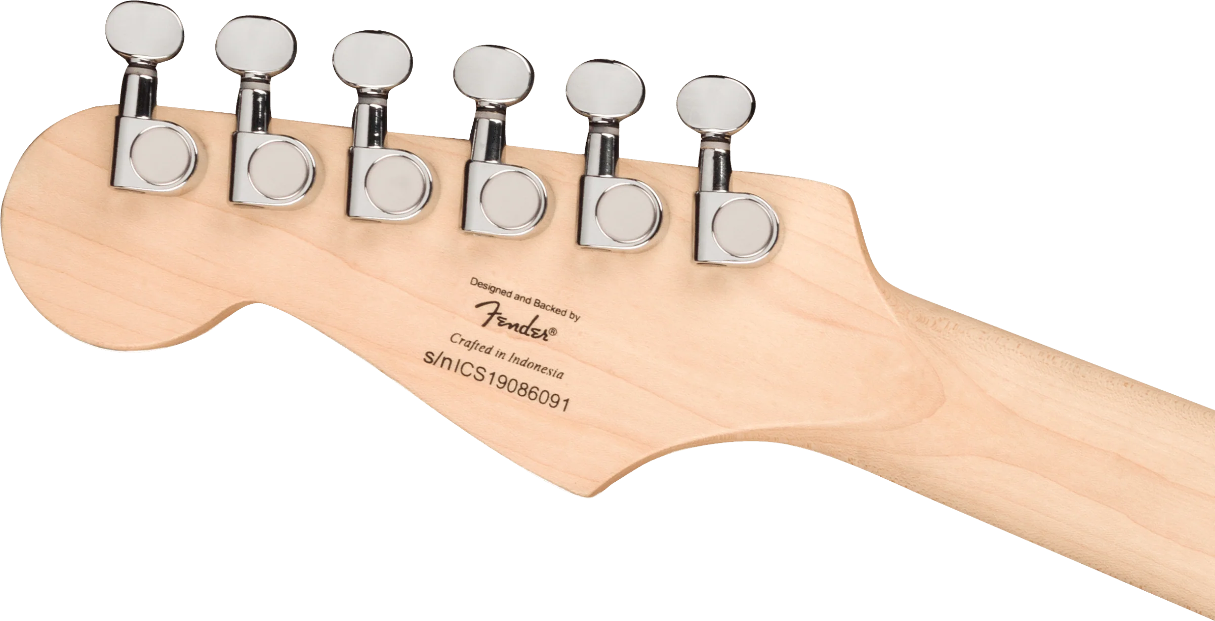 Fender Squier Mini Stratocaster®, Laurel Fingerboard, Shell Pink - Image 5