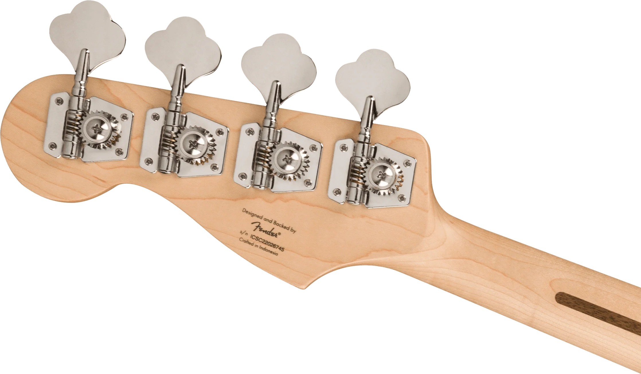 Fender Squier Sonic® Precision Bass®, Maple Fingerboard, White Pickguard, California Blue - Image 6