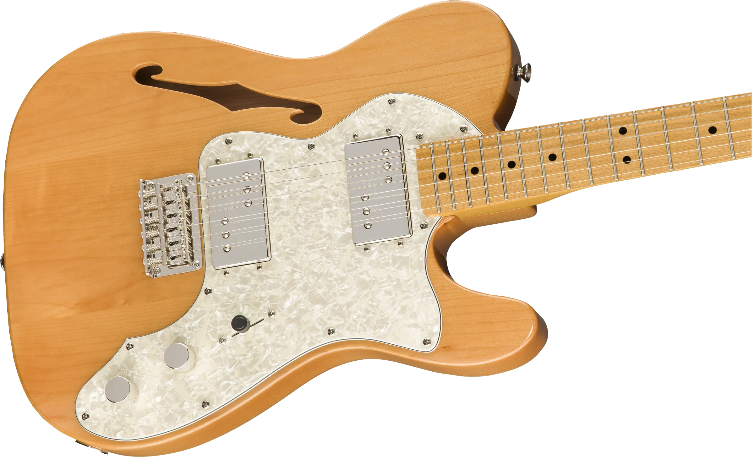 Fender Squier Classic Vibe '70s Telecaster® Thinline, Maple Fingerboard, Natural - Image 3