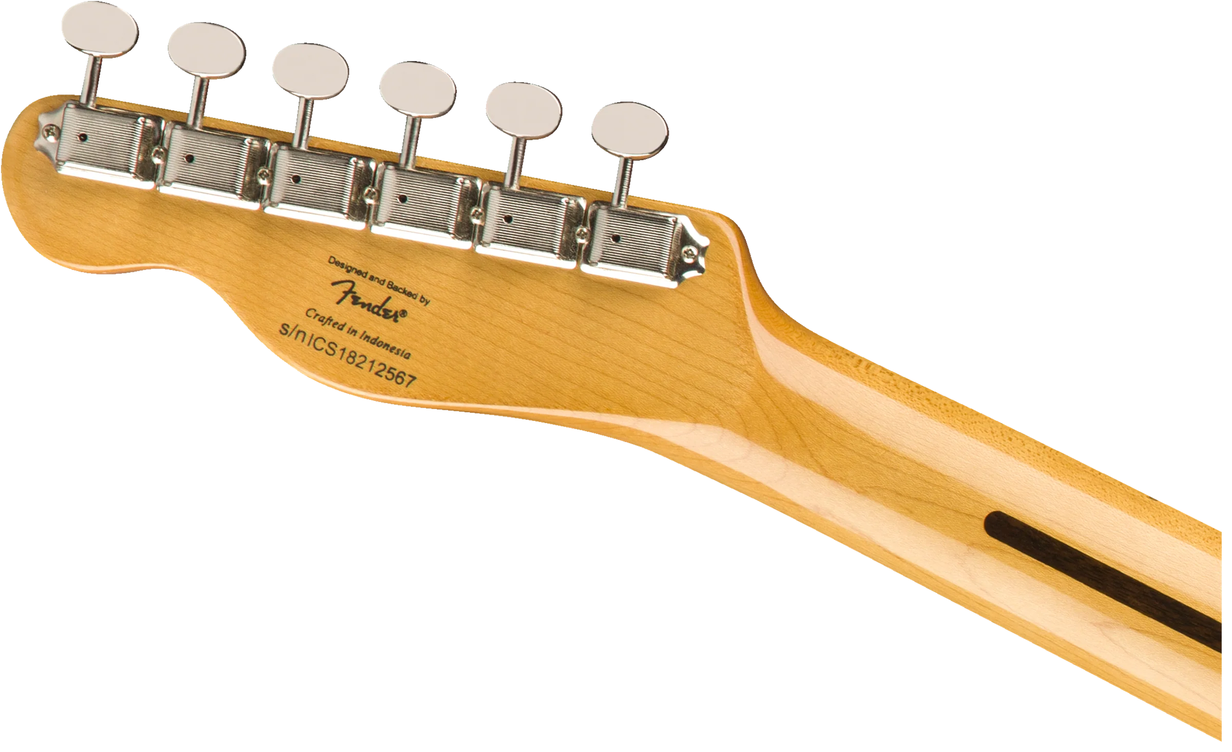 Fender Squier Classic Vibe '70s Telecaster® Thinline, Maple Fingerboard, Natural - Image 4