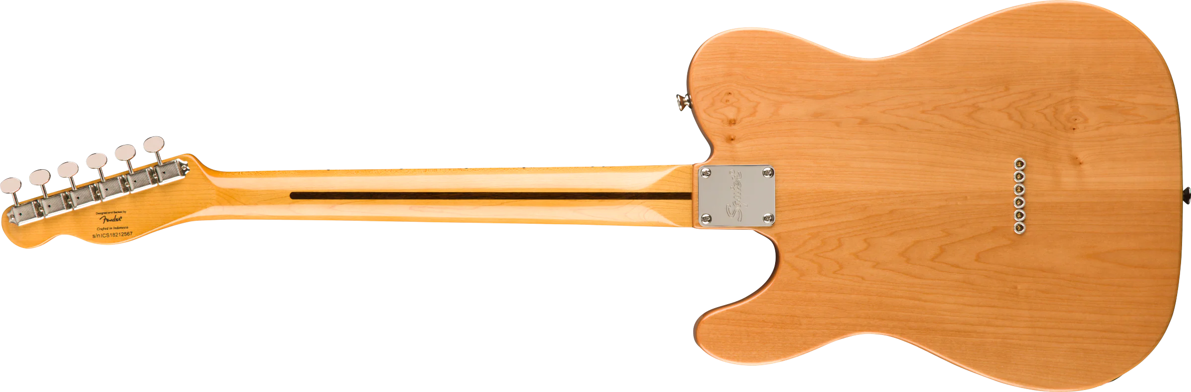 Fender Squier Classic Vibe '70s Telecaster® Thinline, Maple Fingerboard, Natural - Image 6