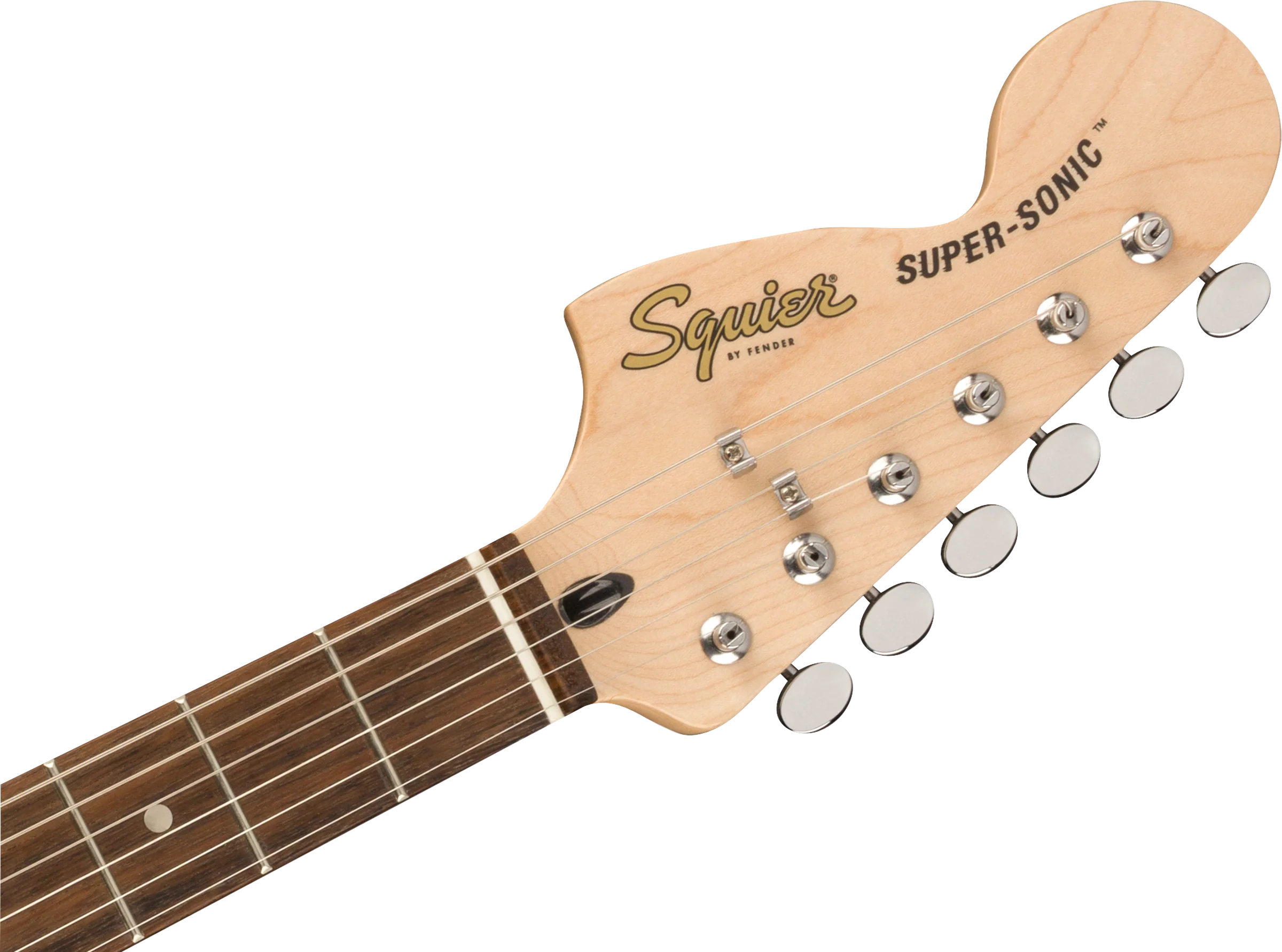 Fender Squier Paranormal Super-Sonic™, Laurel Fingerboard, Ice Blue Metallic - Image 4
