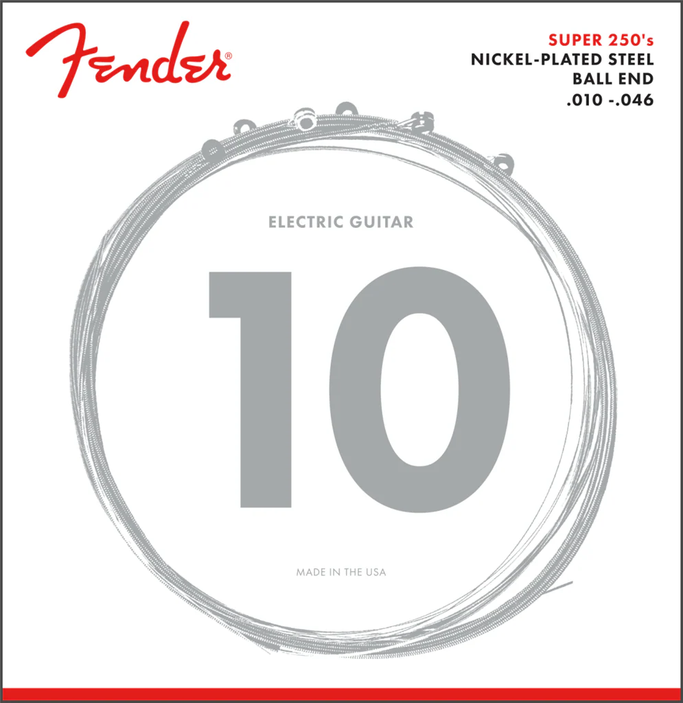 Fender Super 250s - Nickel-Plated Steel Strings 10-46