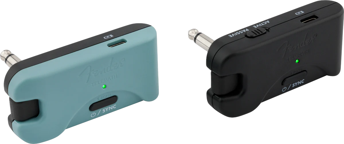 Fender Telepath™ Wireless System, Mystic Ice Blue and Black - Image 5
