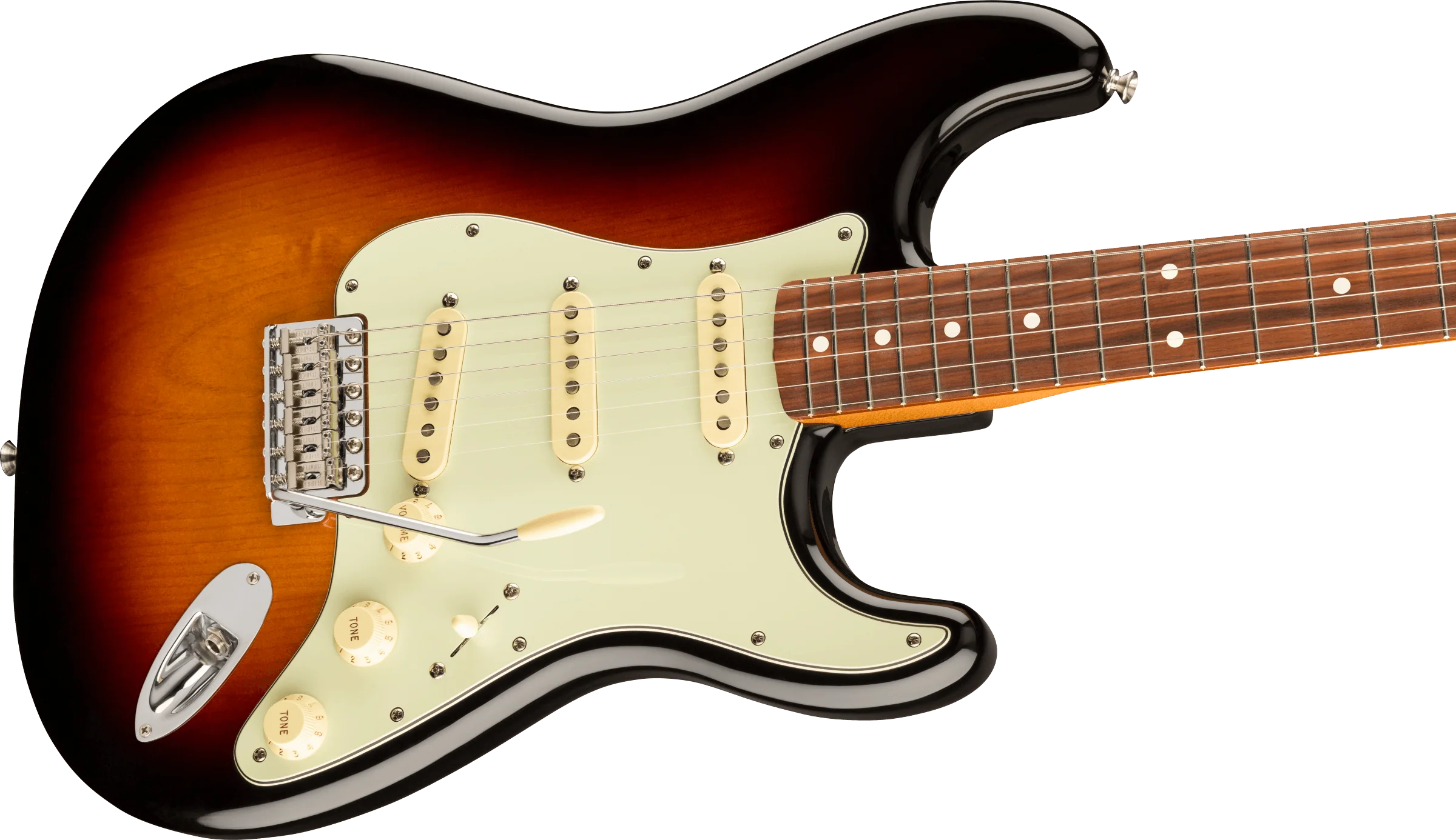 Fender Vintera '60s Stratocaster, Pau Ferro Fingerboard, 3-Color Sunburst - Image 3