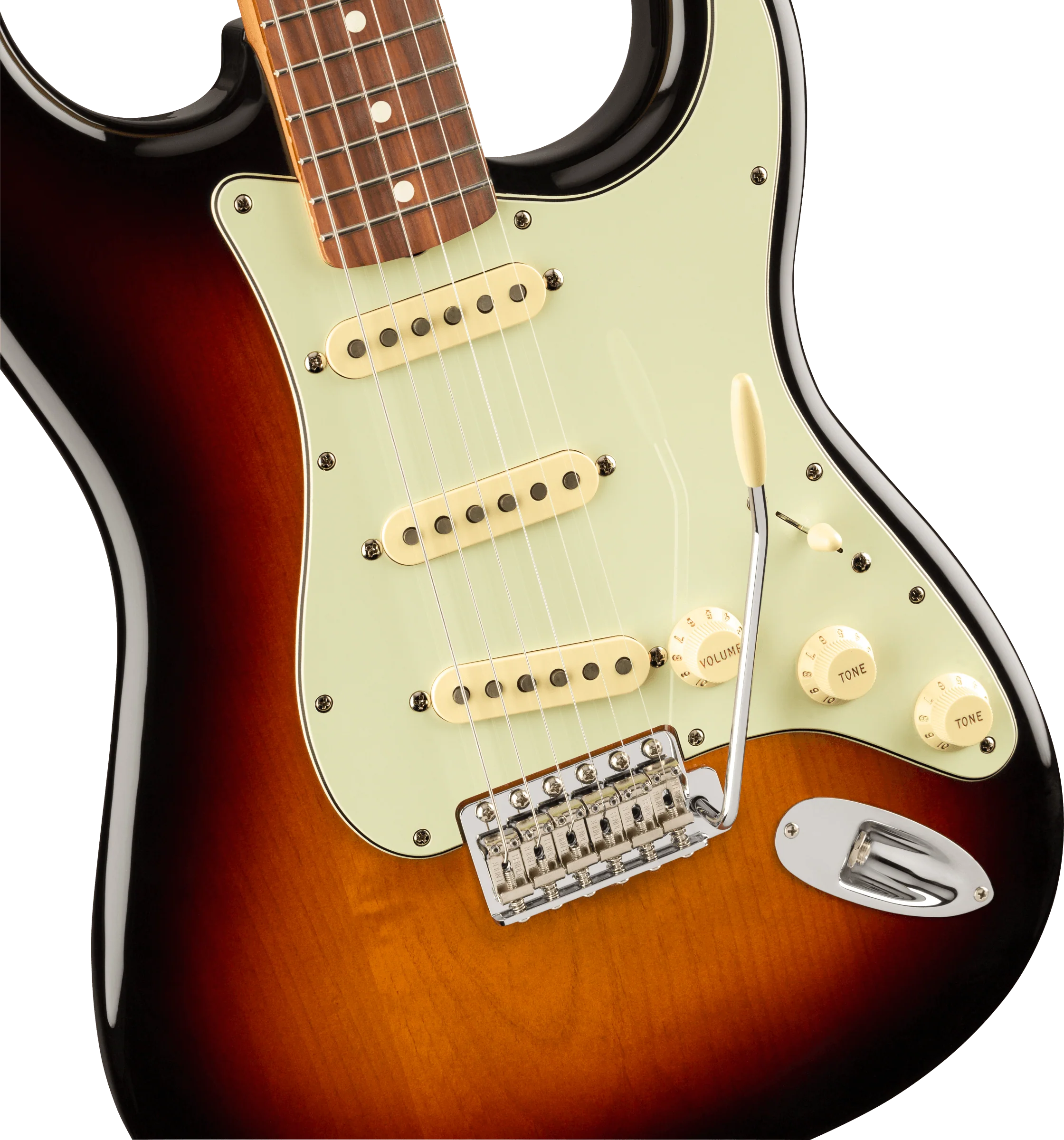 Fender Vintera '60s Stratocaster, Pau Ferro Fingerboard, 3-Color Sunburst - Image 6