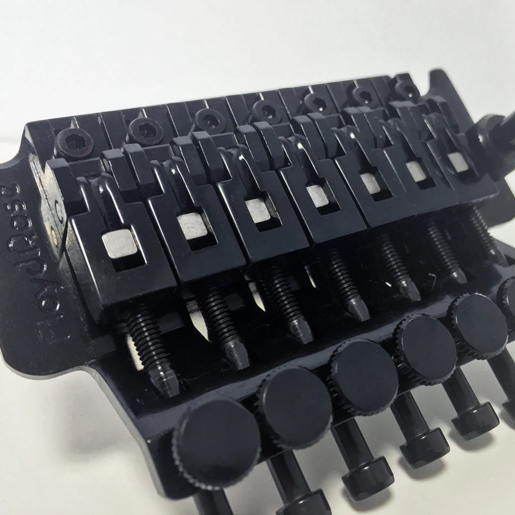 Floyd Rose Original String Lock Insert Block Set ~ Titanium - Image 2