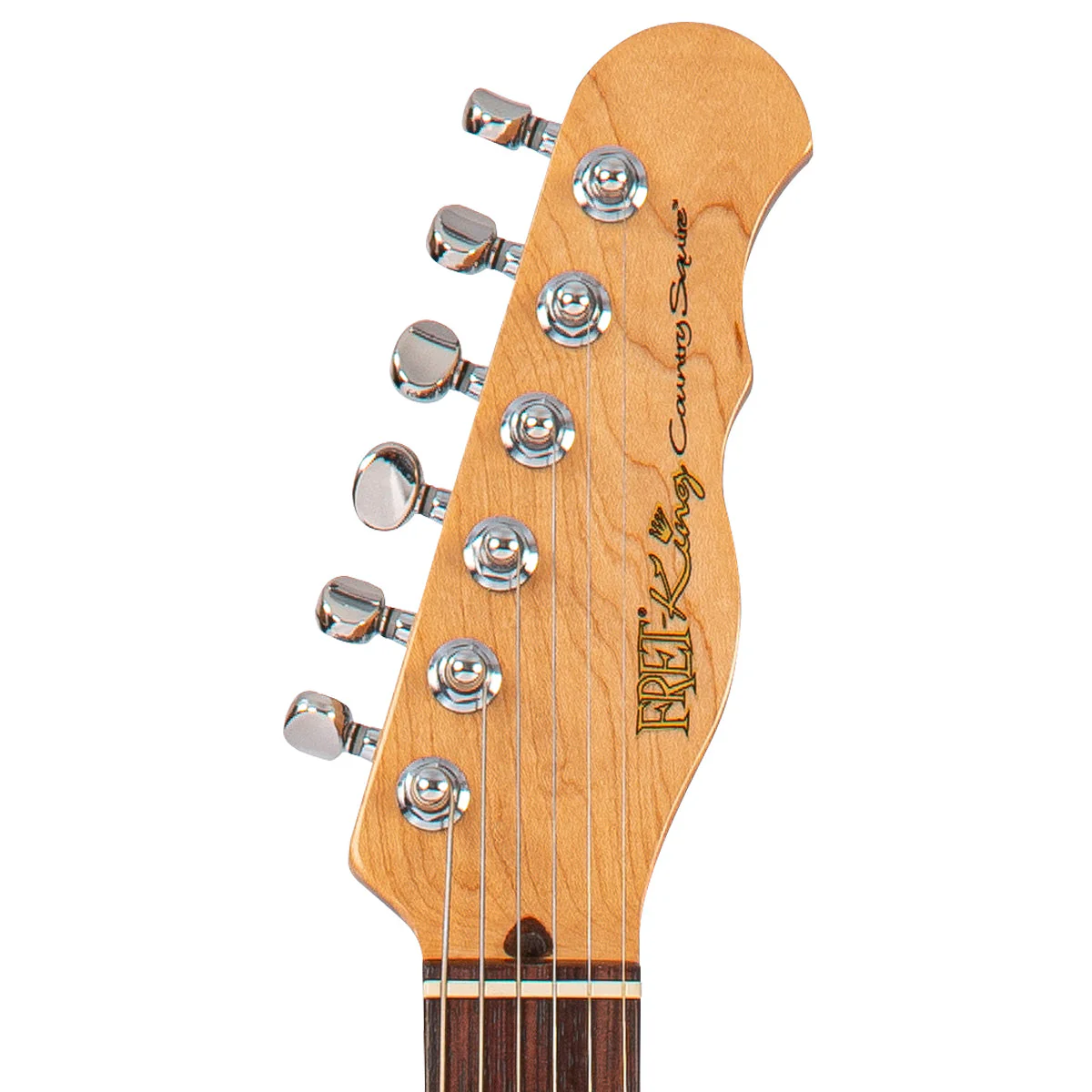 Fret-King Country Squire Semitone De Luxe ~ Thru Black - Image 6
