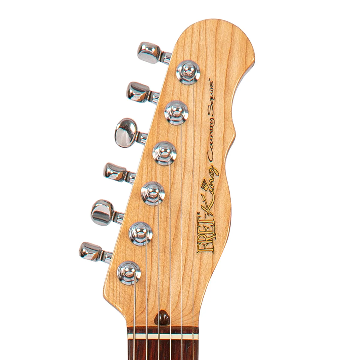Fret-King Country Squire Semitone De Luxe ~ Natural Ash - Image 6