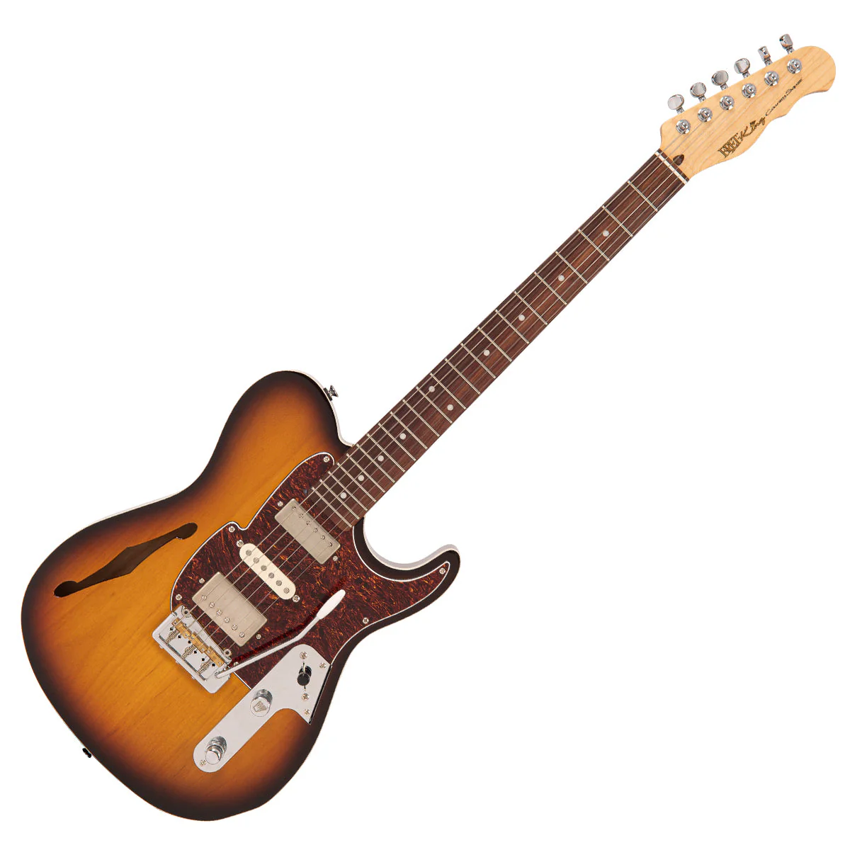 Fret-King Country Squire Semitone De Luxe ~ Original Classic Burst - Image 3