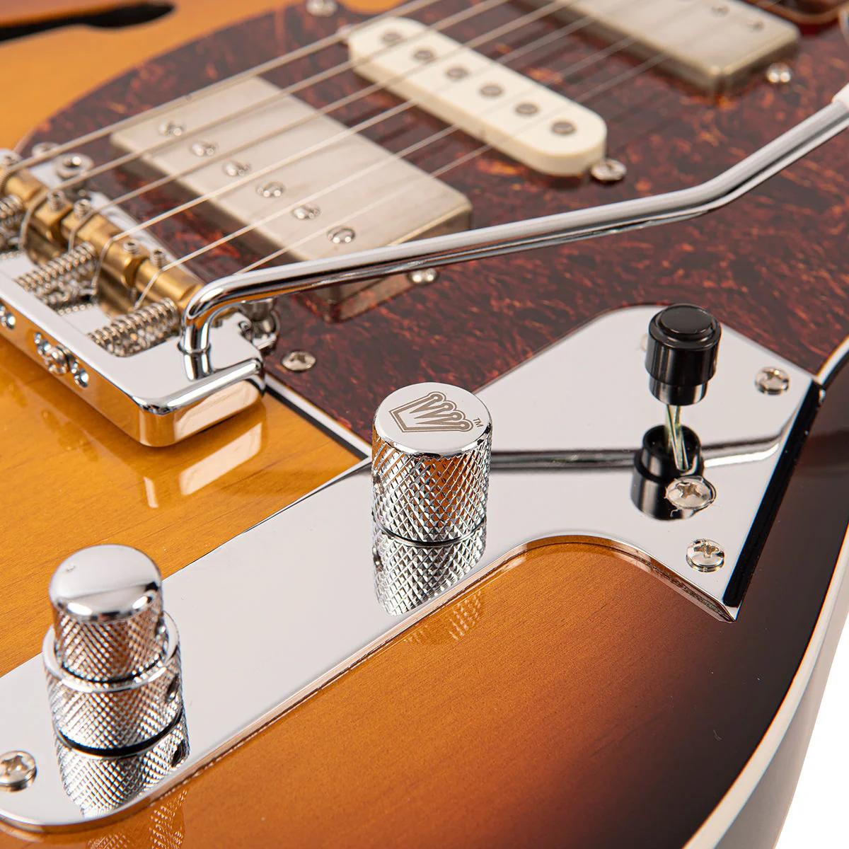 Fret-King Country Squire Semitone De Luxe ~ Original Classic Burst - Image 8