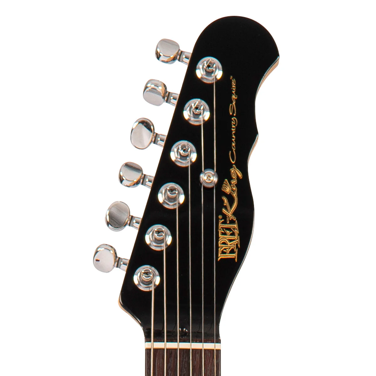 Fret-King Country Squire Stealth ~ Candy Apple Red - Image 7