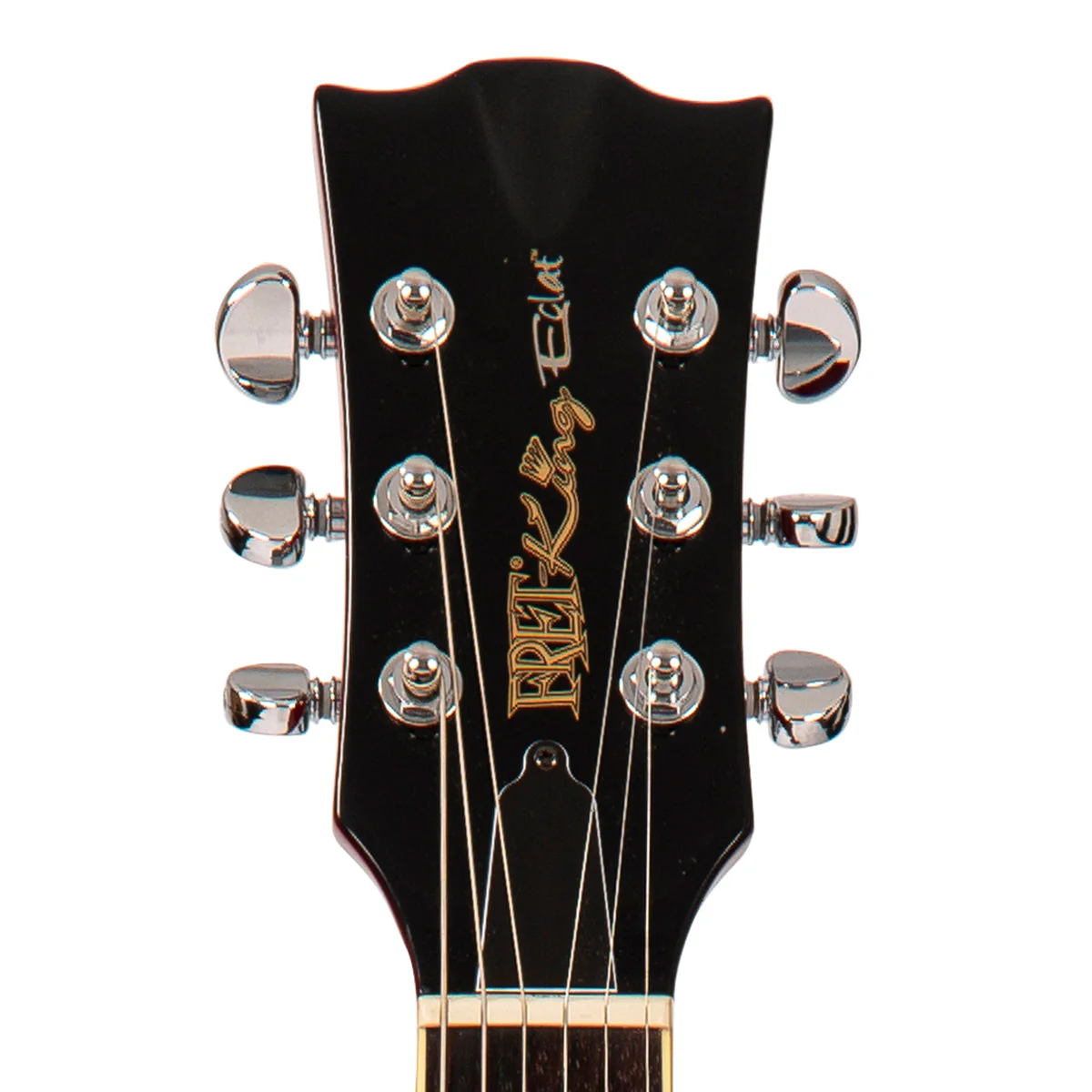 Fret-King Eclat Custom ~ Flamed Cherry Sunburst - Image 6
