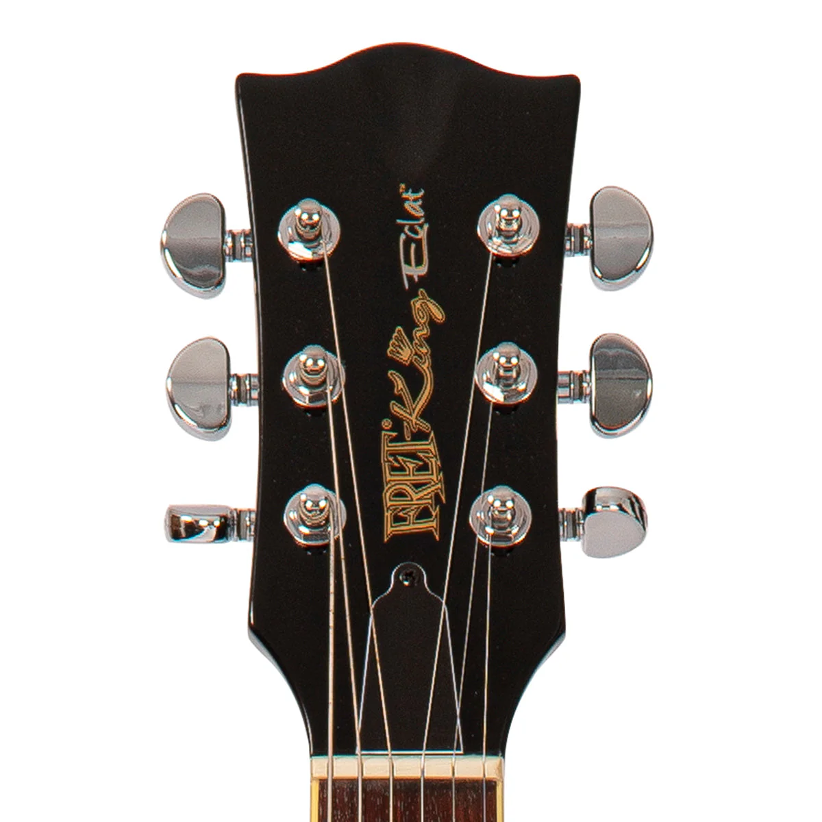 Fret-King Eclat Custom ~ Flamed Tobacco Sunburst - Image 6