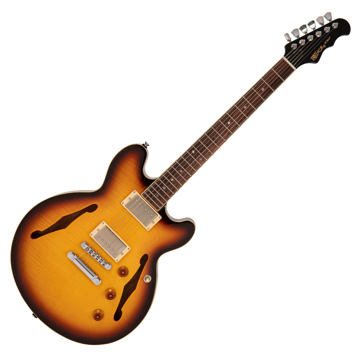Fret-King Elise Custom ~ Tobacco Sunburst - Image 3