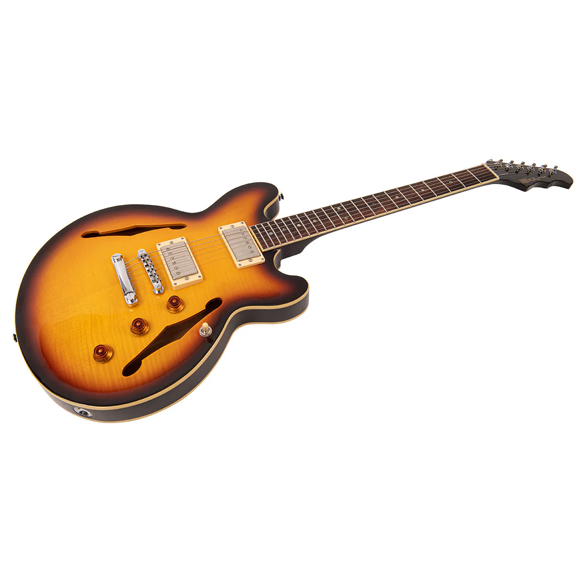 Fret-King Elise Custom ~ Tobacco Sunburst - Image 9