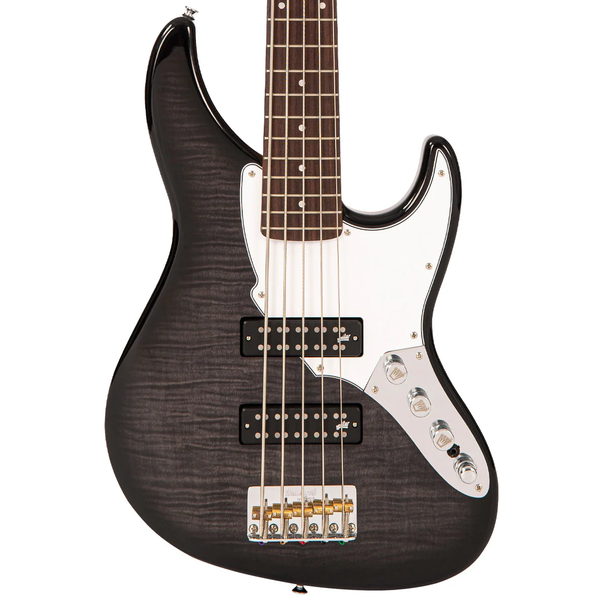 Fret-King Perception Custom 5 String Bass ~ Blackburst - Image 4