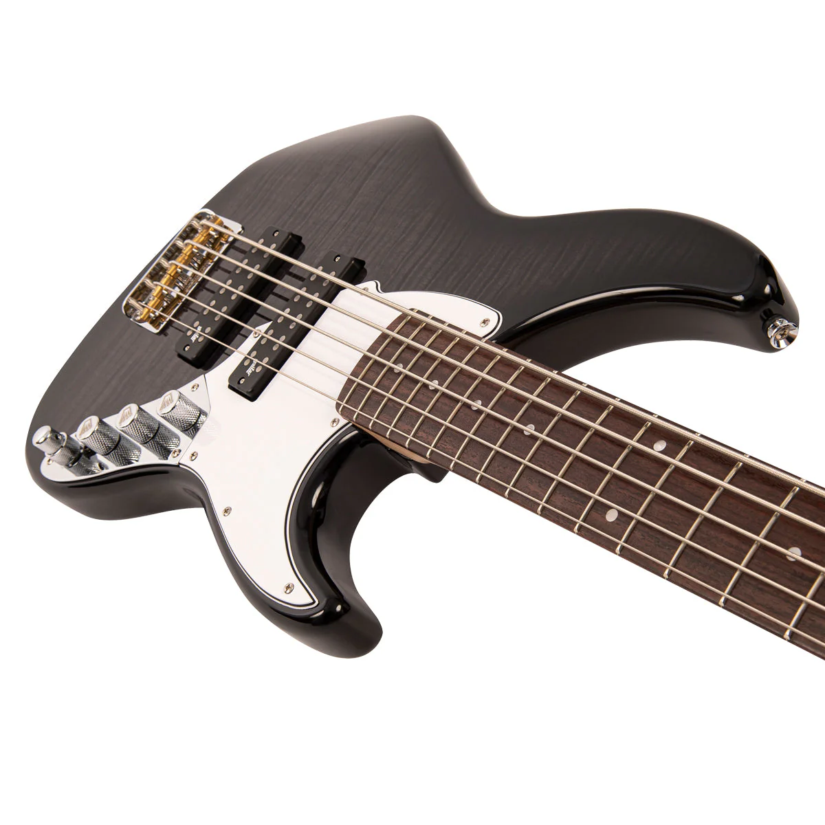 Fret-King Perception Custom 5 String Bass ~ Blackburst - Image 8