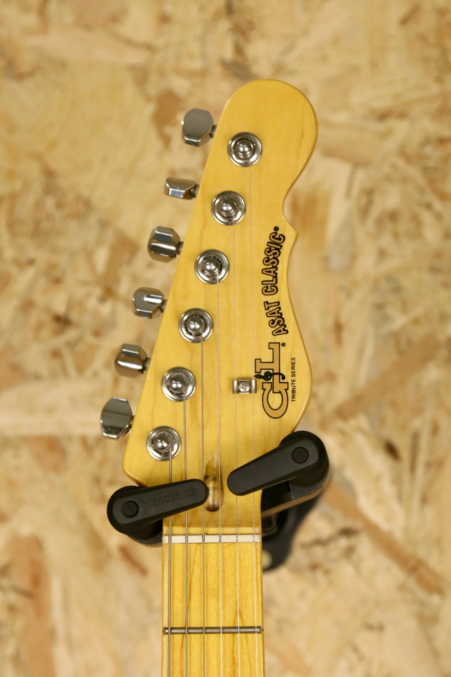 G&L Tribute Series Asat Classic Semi Hollow in Clear Orange - Pre-Owned - Image 8