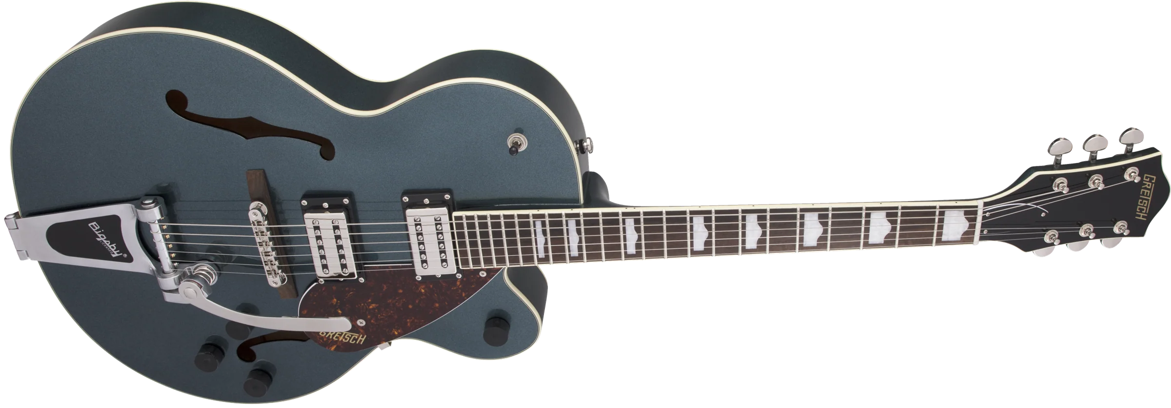 Gretsch G2420T Streamliner™ Hollow Body with Bigsby®, Broad'Tron™ BT-2S Pickups, Laurel Fingerboard, Gunmetal - Image 6