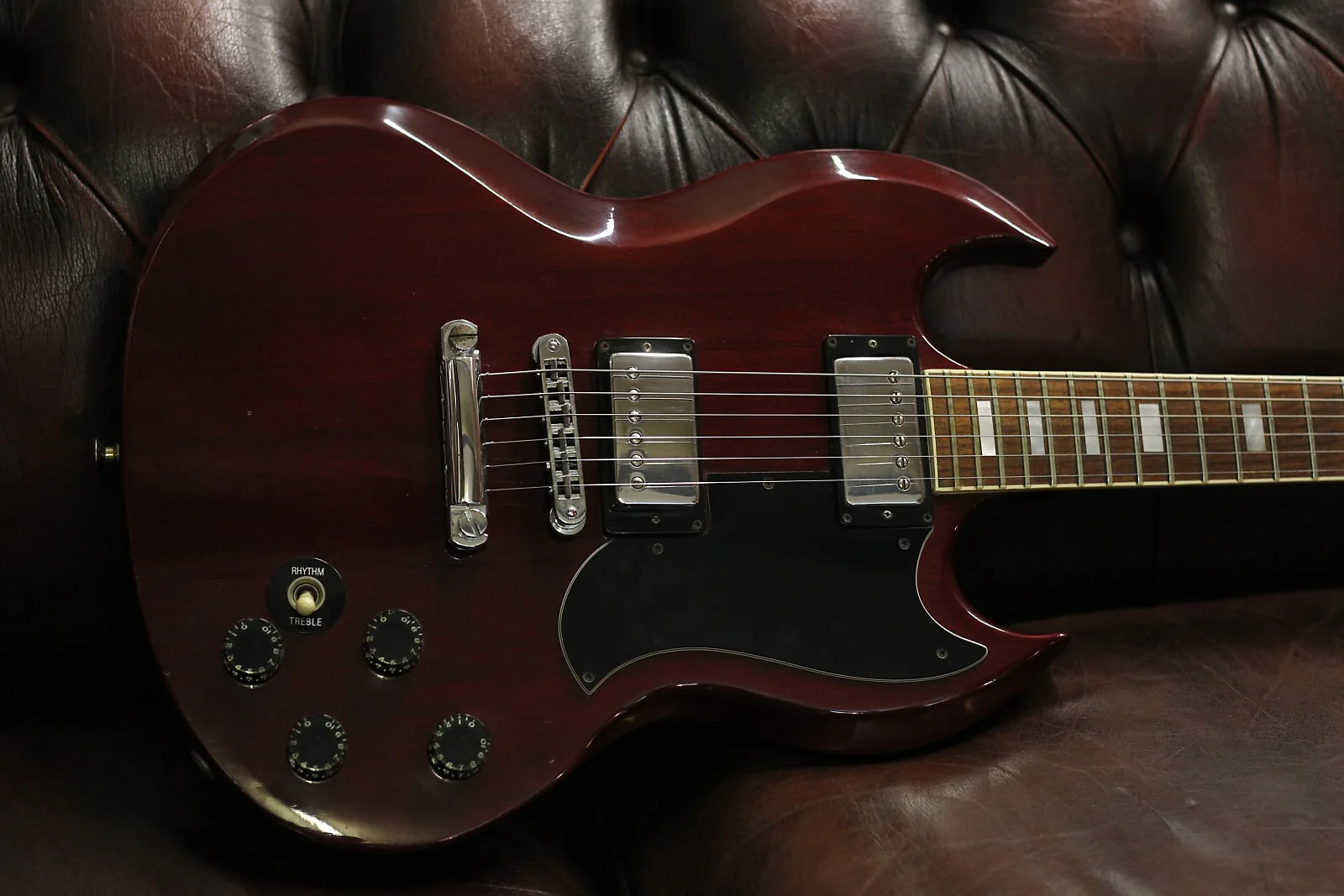 Gibson 1981 SG Standard - Cherry Red - Image 13
