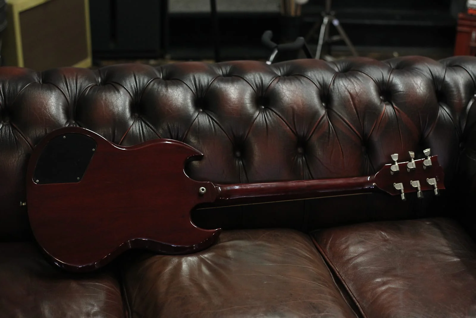 Gibson 1981 SG Standard - Cherry Red - Image 5