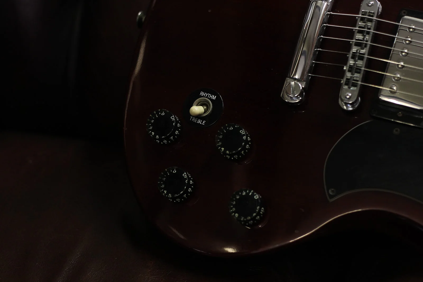 Gibson 1981 SG Standard - Cherry Red - Image 8
